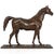 CHRISTOPHE FRATIN French, 1801-1864 "Rinbow - Cheval Arabe" Sand-cast; verdigris and mid-brown patinated bronze Titled...