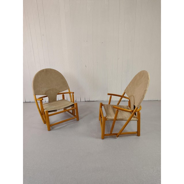 G23 Hoop Armchair by P. Palange and W. Toffoloni for Germa, 1972 For Sale - Image 6 of 7