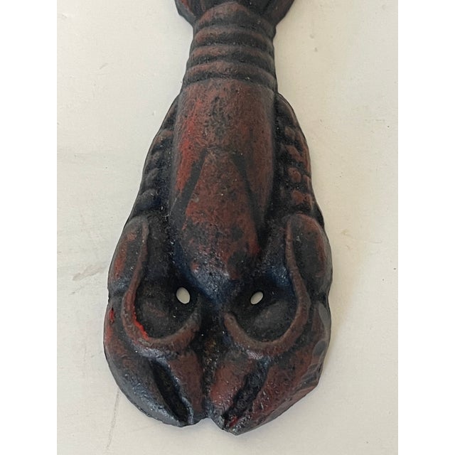 Vintage Cast Iron Lobster Bottle Opener For Sale - Image 4 of 4
