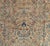 Antique Indian Amritsar Handmade Oriental Rug, Blue, Taupe Creams Allover Design For Sale - Image 14 of 18
