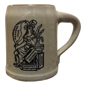 Vintage Monmouth Stoneware Mug - Havanas Natural Leaf Tobacco