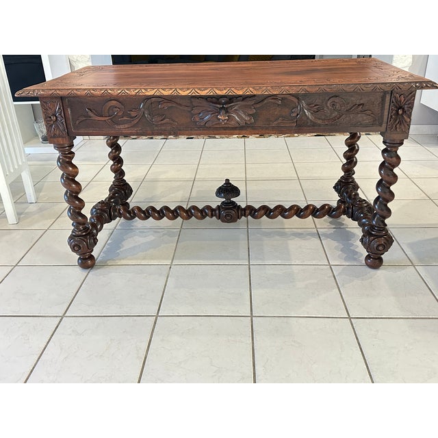 Antique Mid-19th Century Desk, France For Sale - Image 9 of 18