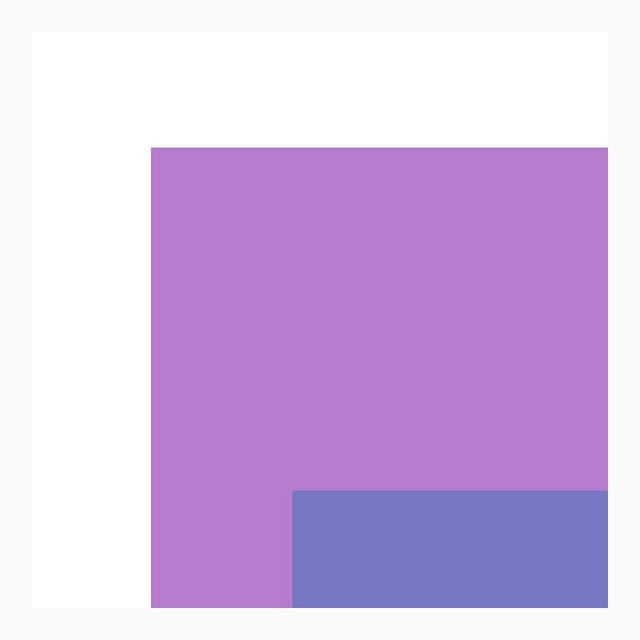 The Interaction of Purple and Blue Fine Art Print 30" X 40" by Liz Roache For Sale - Image 4 of 6