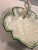 Traditional Majolica Leaf Decorative Bowl From Spain For Sale - Image 3 of 8