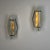 Metal Model 1937 Wall Lights attributed to Max Ingrand for Fontana Arte, Italy, 1958, Set of 2 For Sale - Image 7 of 18
