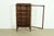 Early 20th Century Limbert Style Antique Mission Oak Arts & Crafts Bookcase or China Cabinet, Circa 1910 For Sale - Image 5 of 10