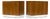 Pair of Vintage Mid Century Zebrawood and Chrome Cabinets by Milo Baughman For Sale