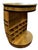 2020s Rustic Bourbon Whiskey Barrel Open Wine Bar Cabinet For Sale - Image 5 of 7