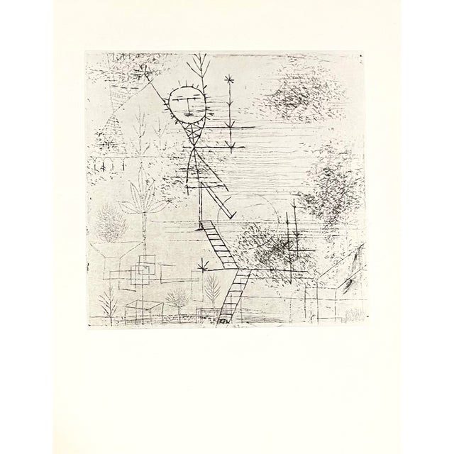 1947 Paul Klee Engraving 37 Height 1928 Reproduction For Sale