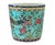 Ceramic Antique Chinoiserie Famille Rose Porcelain Jardiniere With Turquoise Glaze 8"h For Sale - Image 7 of 12