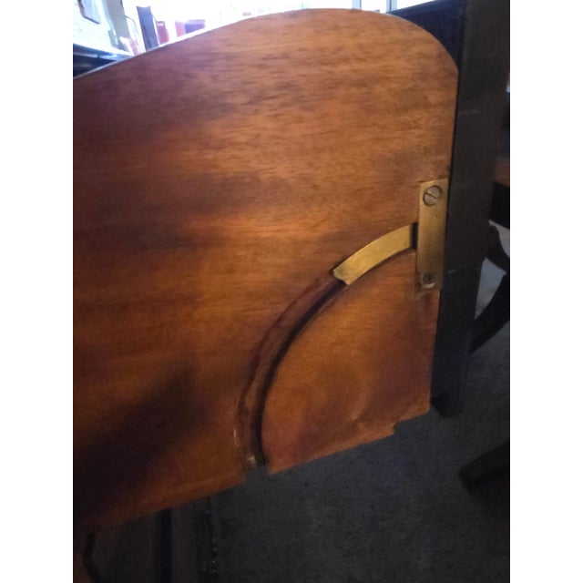 Antique English Armoire Secretary Cabinet For Sale - Image 13 of 14