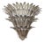 21st Century Smoky Murano Tiered Palmette Chandelier by Fabio LTD For Sale