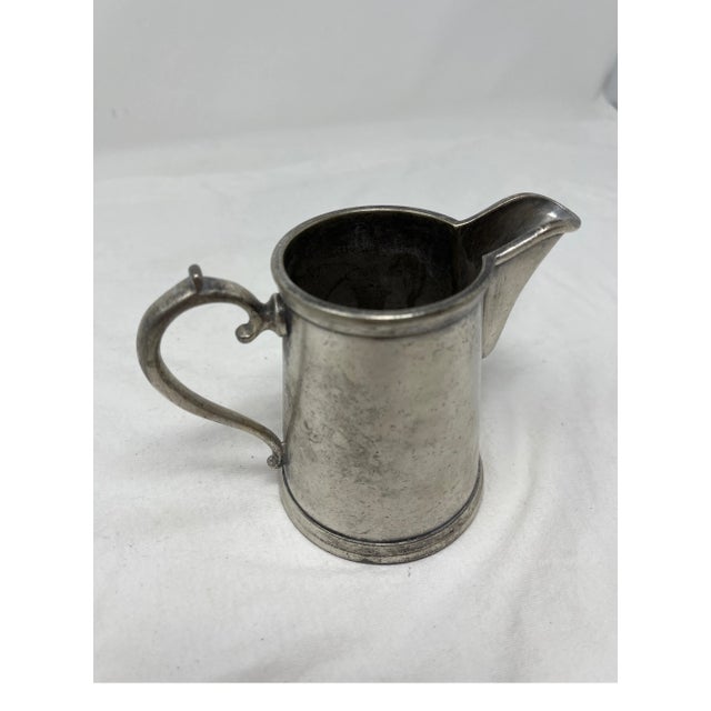 Gray Mid 19th Century Hotel Silver Creamer For Sale - Image 8 of 9