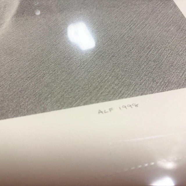 1990s Vintage Martha Alf "Apple" Lithograph Print Limited Signed 187/250, Fixed to Matte Board For Sale - Image 5 of 5