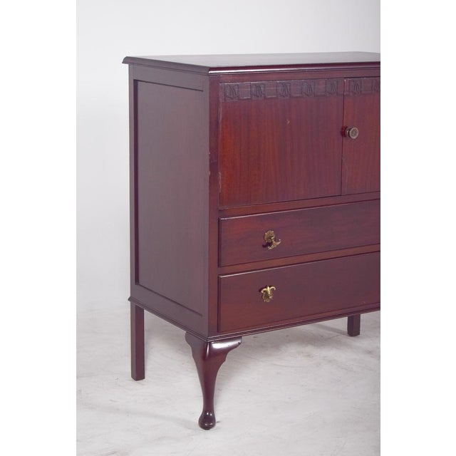 1970s Portuguese Queen Anne Style Cabinet, 1970 For Sale - Image 5 of 11