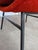 Mid-Century Red Fabric Armchairs in style of Alvin Lustig, 1970s, Set of 2 For Sale - Image 6 of 18