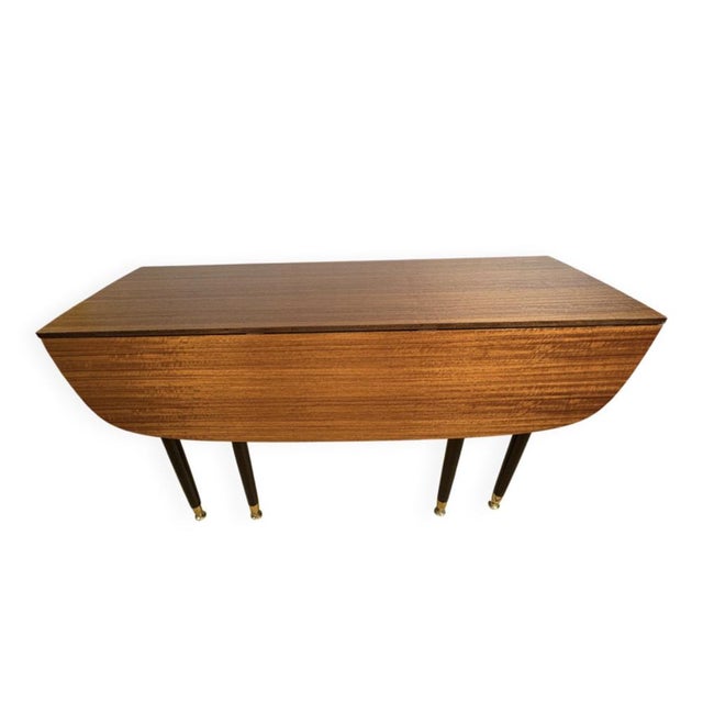 Mid-Century Librenza Extending Fold-Out Dining Table in Teak and Tola from G-Plan, 1950s For Sale - Image 11 of 11