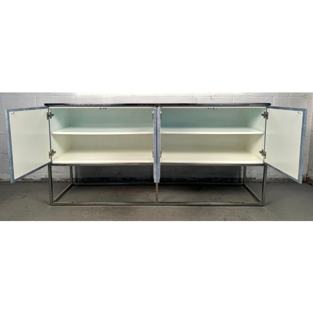 Mid-Century John - RIchard Clayton Giovanna Buffet For Sale In New York - Image 6 of 12