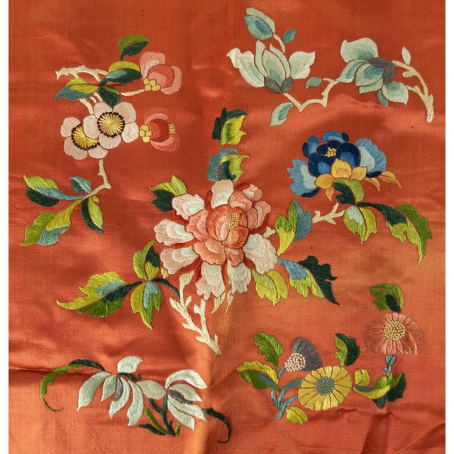 Chinese Embroidered Fabric Embroidery Art & Collectibles Fiber Arts