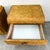 Pair Vintage 1970s Mid-Century Modern Nightstands With Solid Brass Pulls For Sale - Image 11 of 14