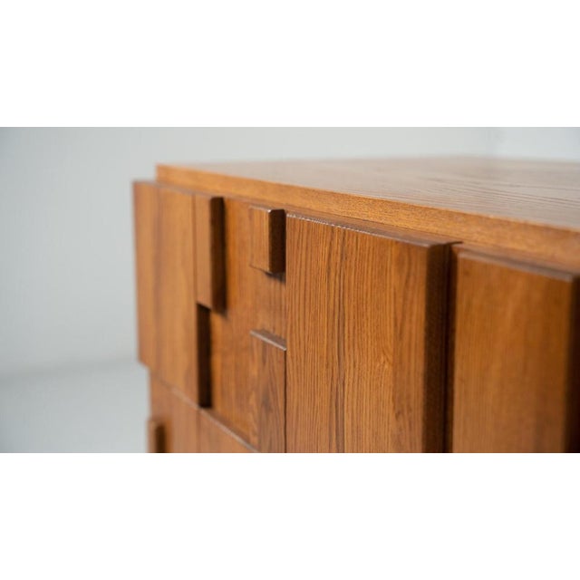 Large Brutalist Italian Sideboard For Sale - Image 8 of 13