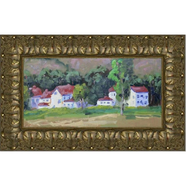 "Fort Baker" Contemporary Impressionist Style Landscape Oil Painting For Sale In Reno/Lake Tahoe - Image 6 of 11