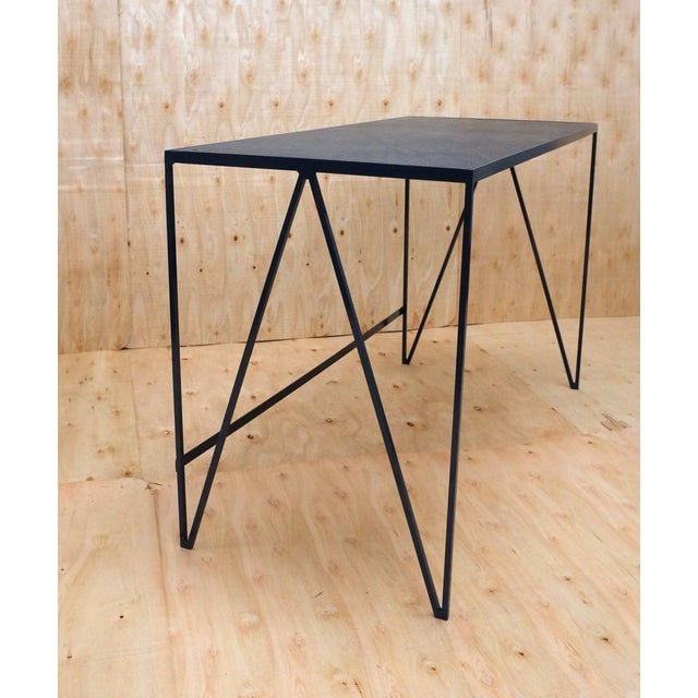 Natural Linoleum Top Desk by &New For Sale - Image 4 of 9