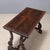Wood Small Walnut Refectory Table For Sale - Image 7 of 10