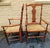 1960s Timeless Elegance: Pair of Vintage Queen Anne Style Mahogany Armchairs For Sale - Image 5 of 12