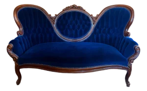 Mid 20th Century Victorian Settee Sofa