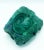 Decorative bowl or ashtray fashioned out of a piece of all natural malachite mineral stone. Polished beautifully to...