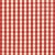 Sample - Schumacher Elton Cotton Check Fabric in Red For Sale
