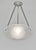 Art Deco French Art Deco Pendant Light - Frosted Glass Bowl by Noverdy 1930s - 3 Available For Sale - Image 3 of 12