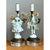 Victorian Vintage Lucite Base Porcelain Figurine Lamps - a Pair For Sale - Image 3 of 12