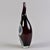 1990s Signed 1990s D’Este & Zane Art Glass Vase in Dark Aubergine With Blue + White Spots For Sale - Image 5 of 9