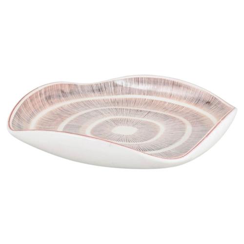 1960s Organic-Shaped Serving Dish in Glazed Stoneware by Ingrid Atterberg for Upsala Ekeby, 1960s For Sale - Image 5 of 5