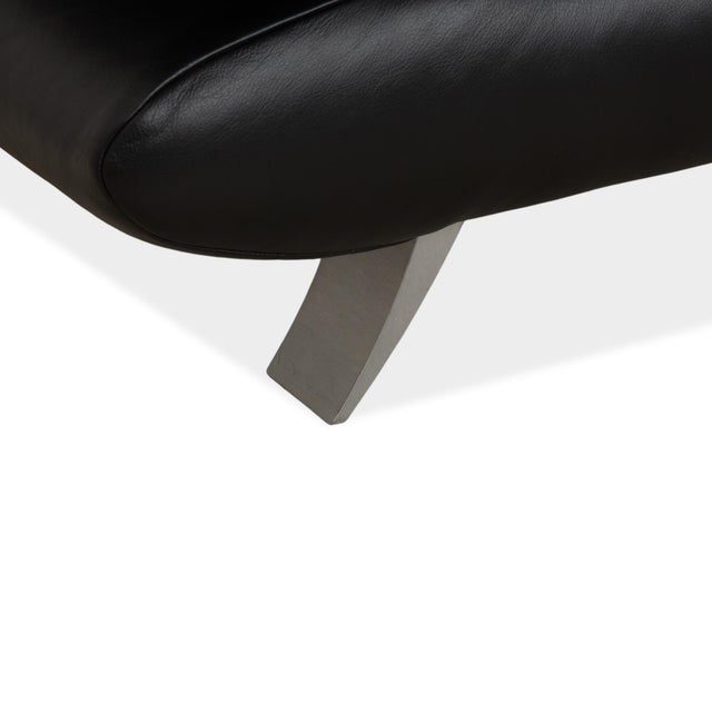 Blue Rossini 3-Seater Sofa in Dark Blue Leather from Koinor For Sale - Image 8 of 15