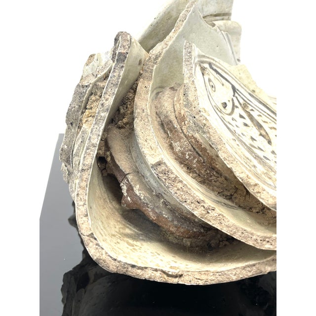 Sukhothai 14th/16th Century Fused Stoneware - 9" H X 16" W X 8" D For Sale - Image 13 of 13