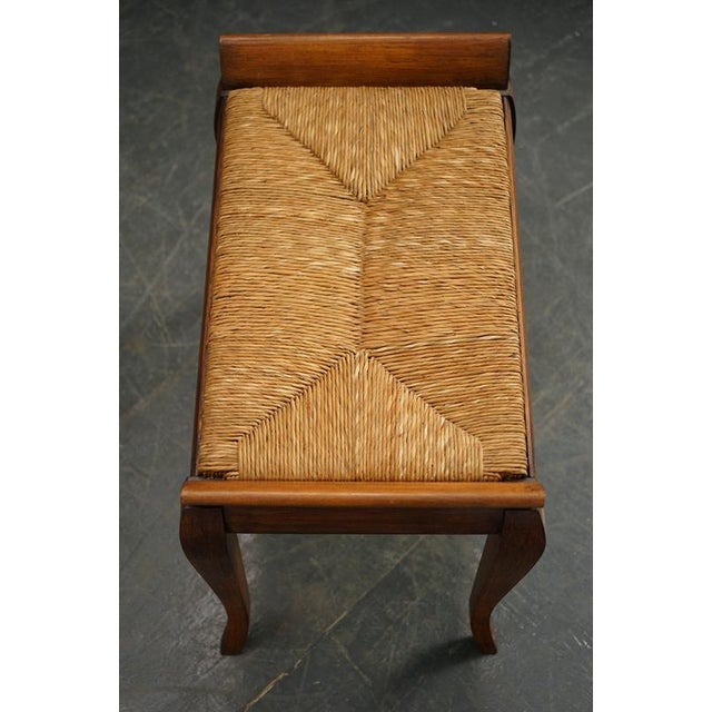 Wood Antique Classical Stool, 1890s For Sale - Image 7 of 14