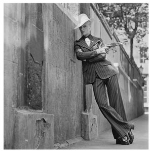 'Vicki Hodge Goes Gangster' Unframed Archival Pigment Print