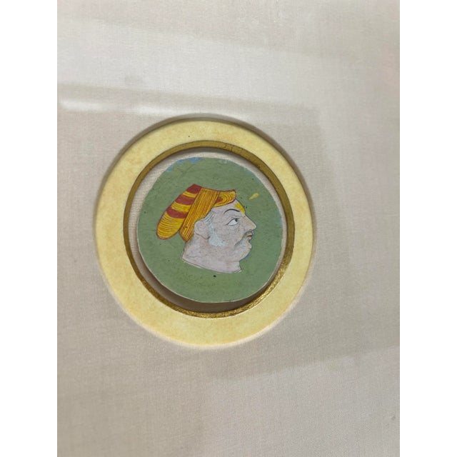 Indian, 18th or early 19th century. This exquisite 18th-century Mughal School miniature painting is a masterful example of...