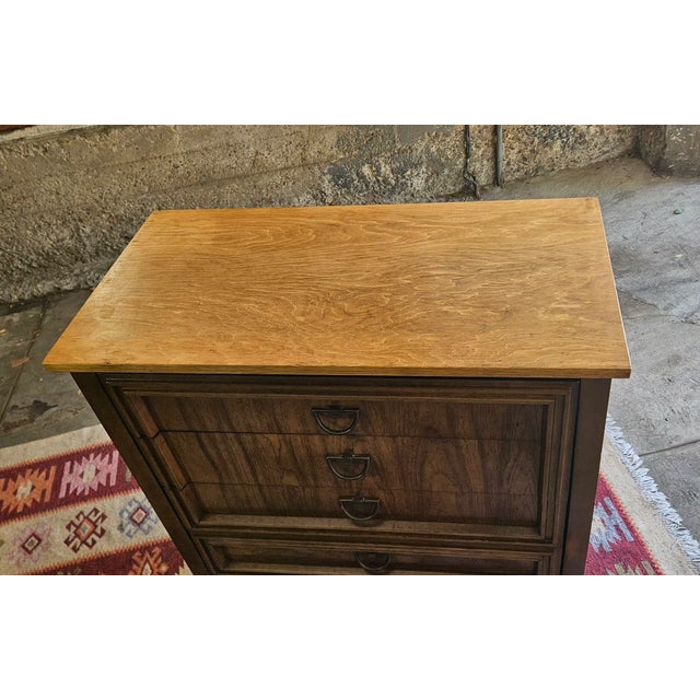 Mid-Century Modern Dixie Tallboy Dresser For Sale - Image 10 of 12