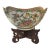 Early 19th Century Femme Rose Lotus Bowl With Stand For Sale