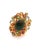 Bochic "Orient" Vintage Diamond, Sapphires & Black Opal Ring Set In 18K Gold & Silver For Sale - Image 17 of 18