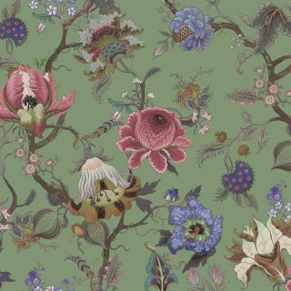 House of Hackney Artemis Wallpaper - Jadeite For Sale