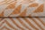 Hand-Knotted Wool Rug in Taupe and Burnt Orange Geometric Pattern by Azele Studio For Sale - Image 6 of 10
