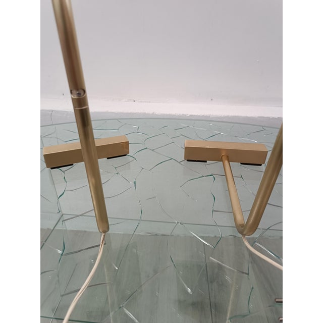 Metal Table Lamps attributed to Cedric Hartman, 1960s, Set of 2 For Sale - Image 7 of 13