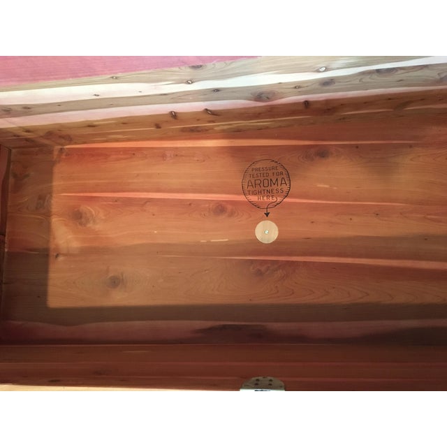 1948 Lane Waterfall Cedar Hope Chest Chairish