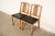 Baker Furniture Company Henredon Style Mid-Century Hollywood Regency Carved Walnut and Cane Side Chairs or Dining Chairs, Pair For Sale - Image 4 of 17