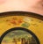 Metal 19th Century French Hand-Painted Oval Tole Tray With Romantic Ruins Scene For Sale - Image 7 of 10